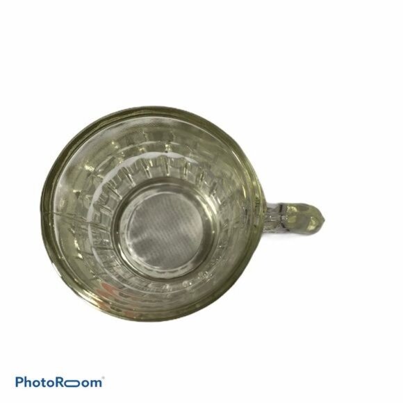 Vintage A & W tiny collector mug mini 3x3" clear handle READ - Picture 5 of 8